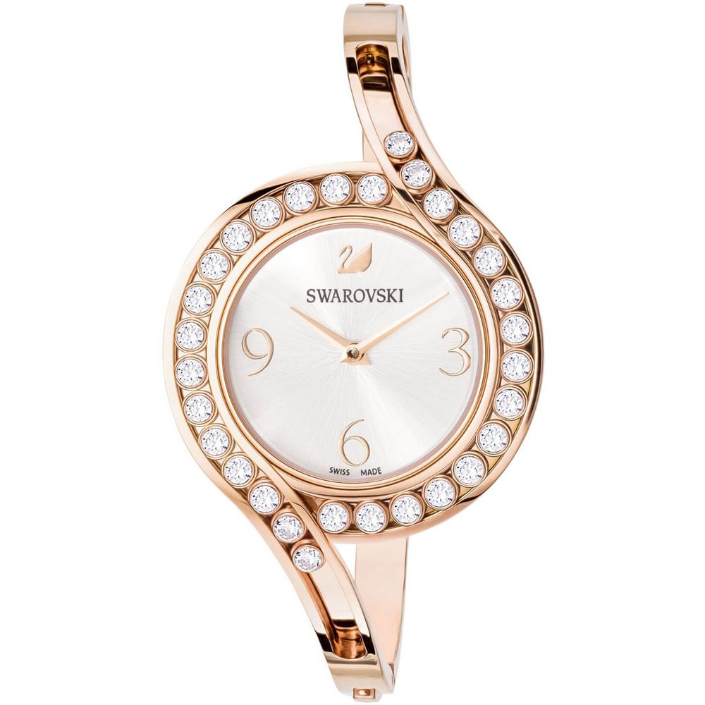 lovely crystals bangle watch