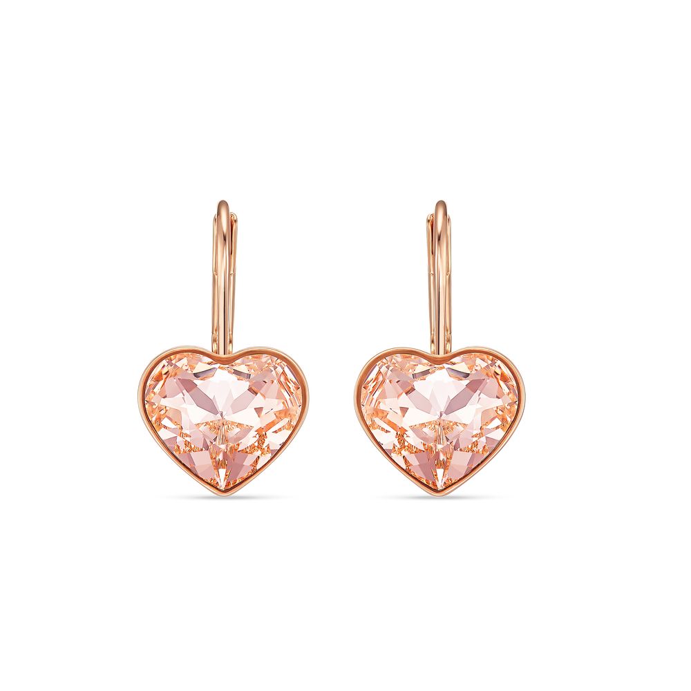 Aretes Bella Heart | Swarovski Online - swarovskimexico