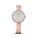 Reloj-Cosmopolitan-brazalete-de-metal-blanco-PVD-tono-oro-rosa