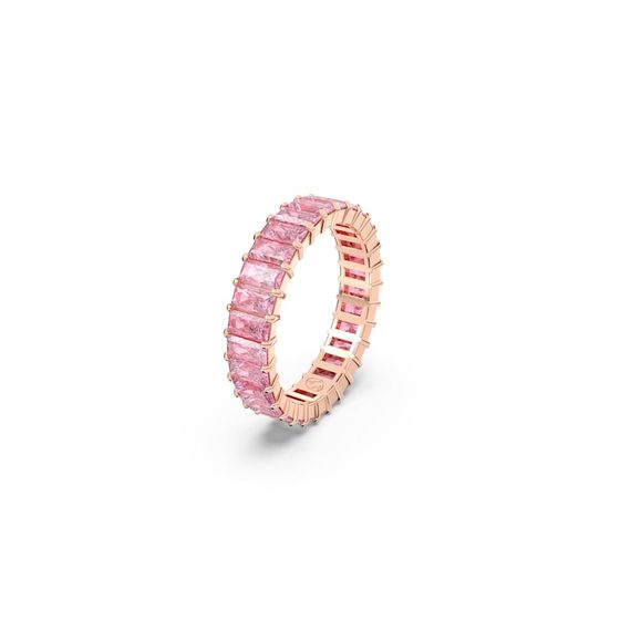 Anillo-Matrix-Talla-baguette-Rosa-Baño-tono-oro-rosa