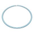 Collar-Matrix-Tennis-Talla-redonda-Medio-Azul-Baño-de-rodio