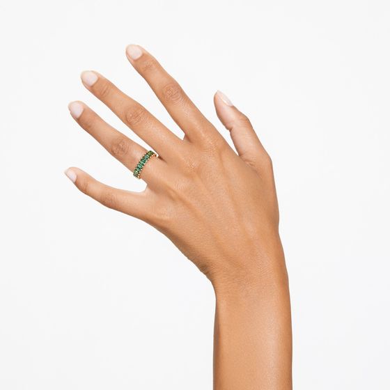 Anillo-Matrix-Talla-baguette-Verde-Baño-tono-oro