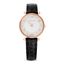 Reloj-Crystalline-Wonder-Fabricado-en-Suiza-Correa-de-piel-Negro-Acabado-tono-oro-rosa
